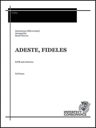 Adeste, Fideles Orchestra sheet music cover Thumbnail